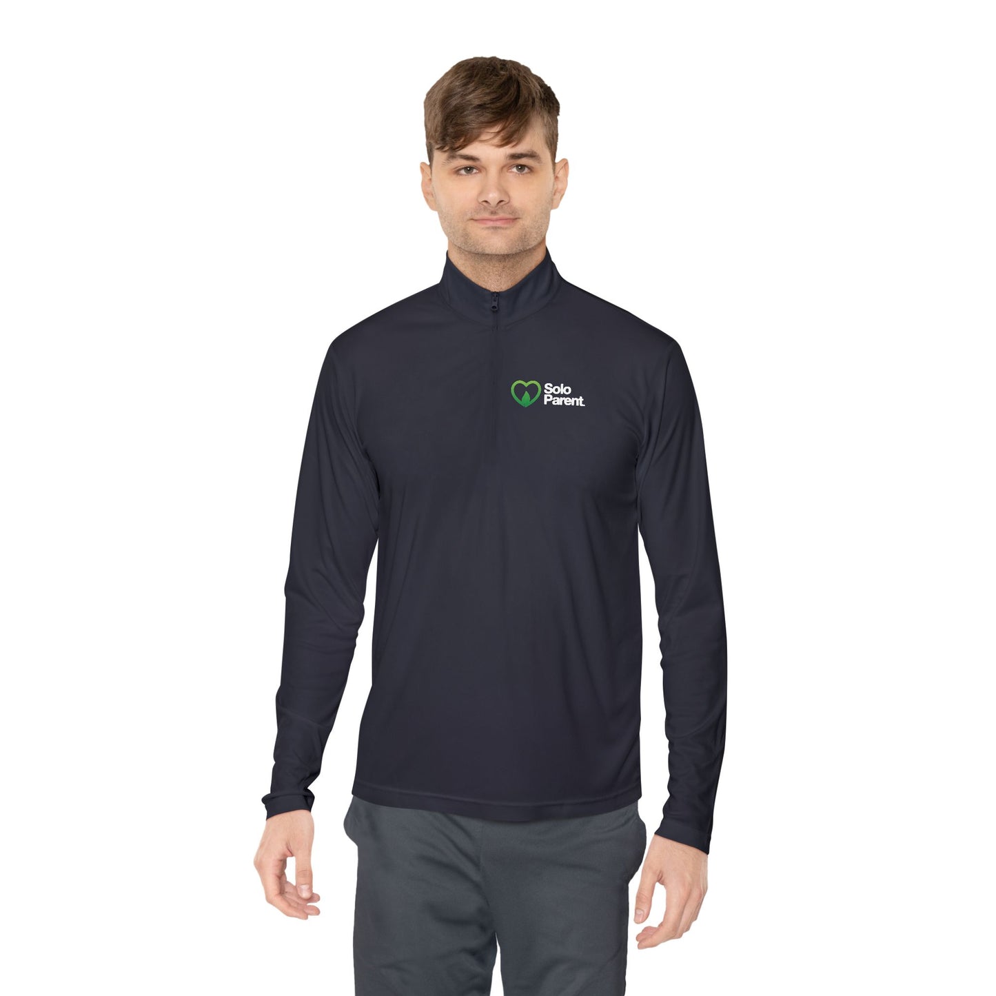 Logo Quarter-Zip Pullover