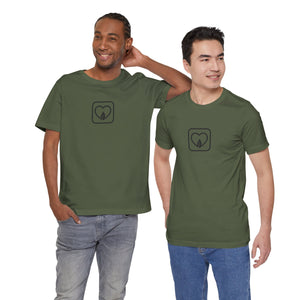 Subtle Solo Logo - Unisex Jersey Short Sleeve Tee