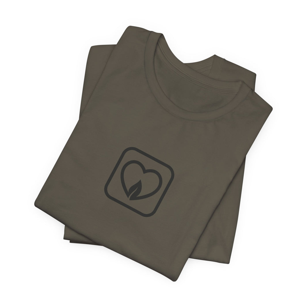 Subtle Solo Logo - Unisex Jersey Short Sleeve Tee