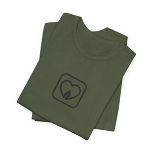 Subtle Solo Logo - Unisex Jersey Short Sleeve Tee