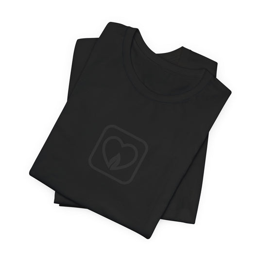 Subtle Solo Logo - Unisex Jersey Short Sleeve Tee