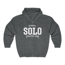 Authentic SOLO Full Zip Hooded Sweatshirt -  Unisex Heavy Blend™  Sweatshirt