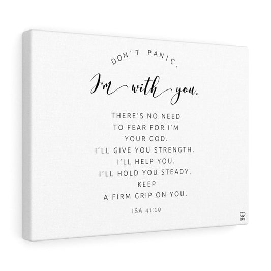 ISA 41:10 Canvas Gallery Wraps