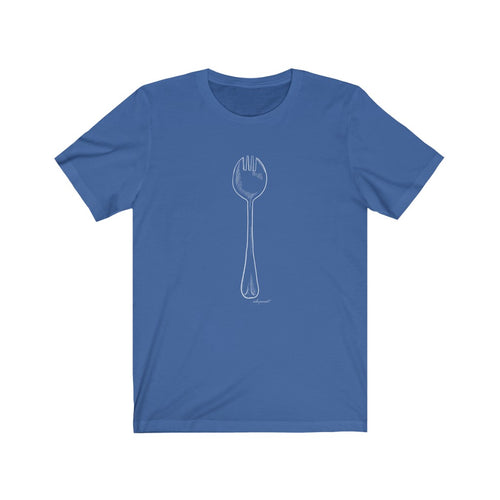 SPORK! That time when you are both mom and dad! 100% Cotton Unisex Jersey Short Sleeve Tee